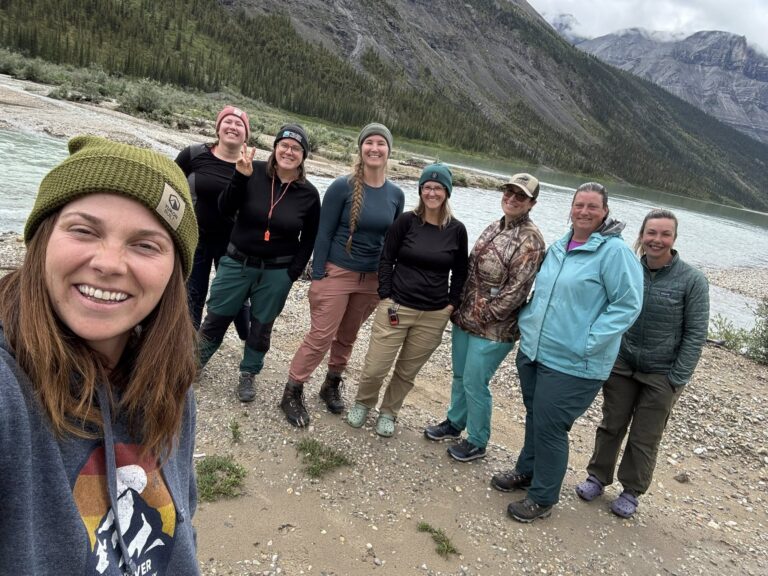 Wokkpash-Lake-Emergency-Hut-Cabin-Group-Photo