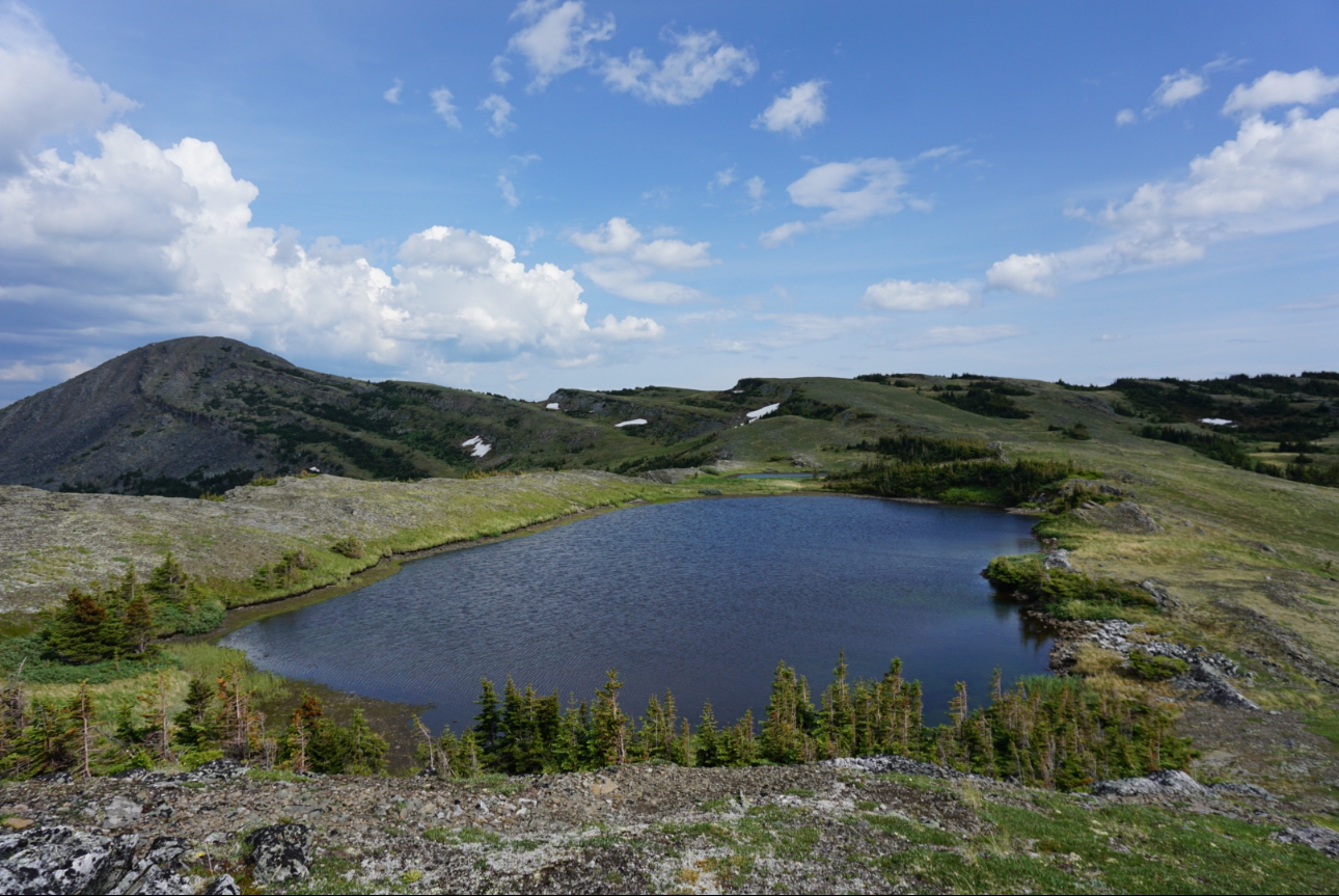 Le Hudette Lakes alpine hike near Chetwynd BC
