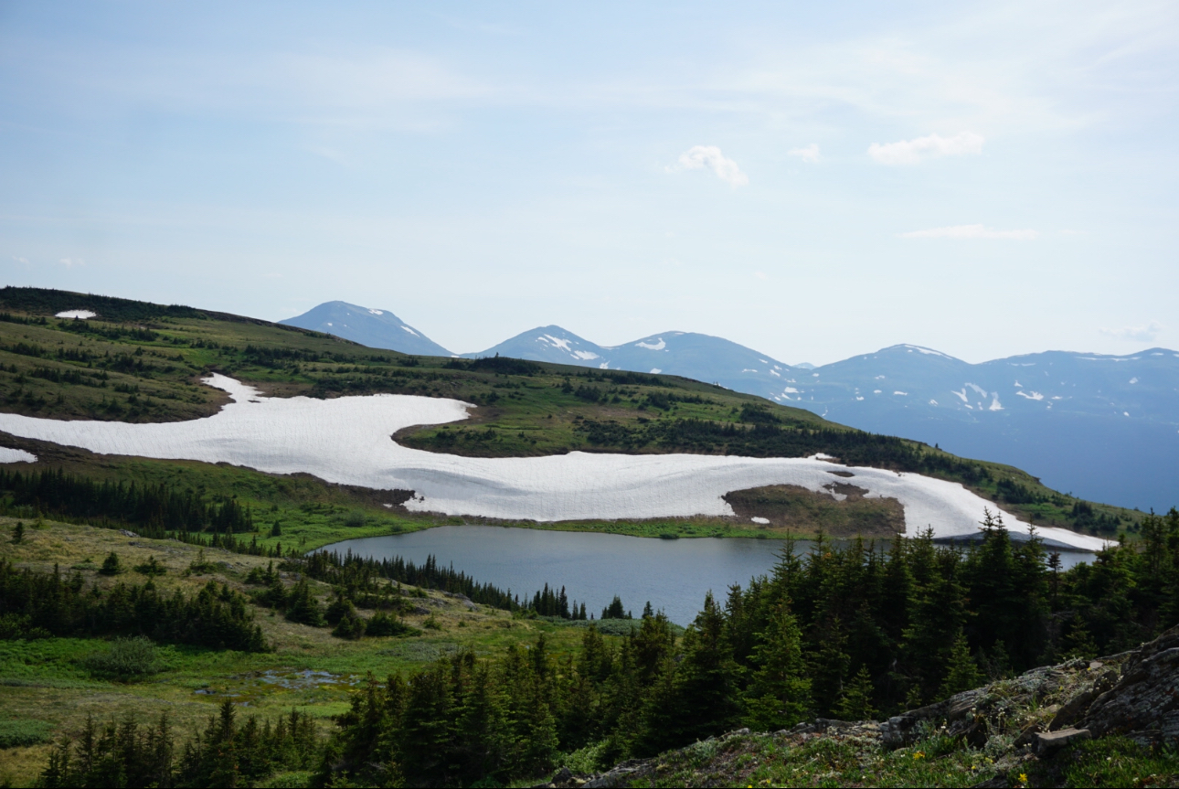 Le Hudette Lakes alpine hike near Chetwynd BC